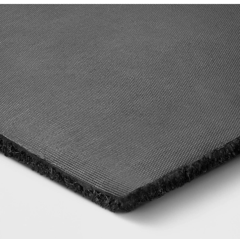 Black Halloween Boo Doormat